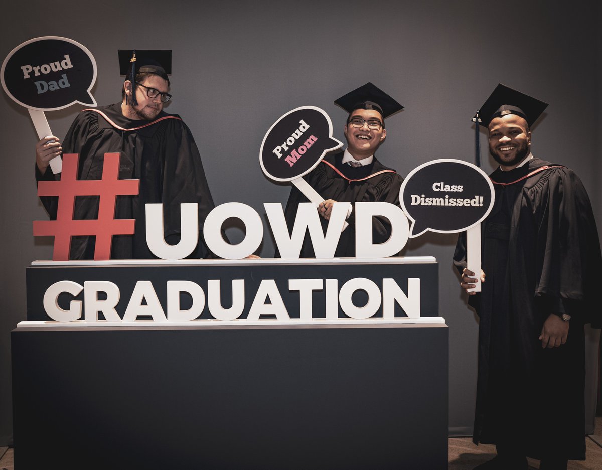 UOWD's tweet photo. We would love to see all of your graduation photos.
Don't forget to tag us in your pictures @uowd and #UOWDgraduation 

#UOWD #Graduation2022 #UOWDGrad #UOWDGraduates #UOWDGraduation https://t.co/DjQddNxCJg