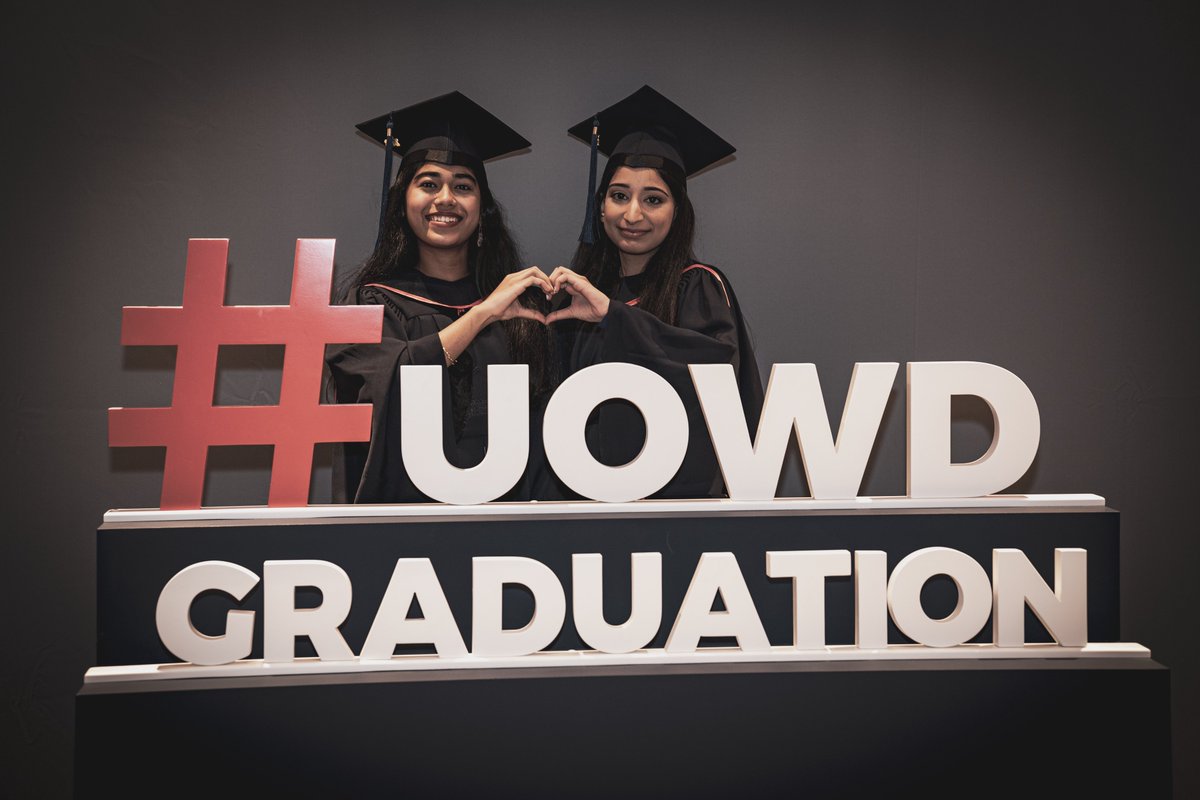 UOWD's tweet photo. We would love to see all of your graduation photos.
Don't forget to tag us in your pictures @uowd and #UOWDgraduation 

#UOWD #Graduation2022 #UOWDGrad #UOWDGraduates #UOWDGraduation https://t.co/DjQddNxCJg