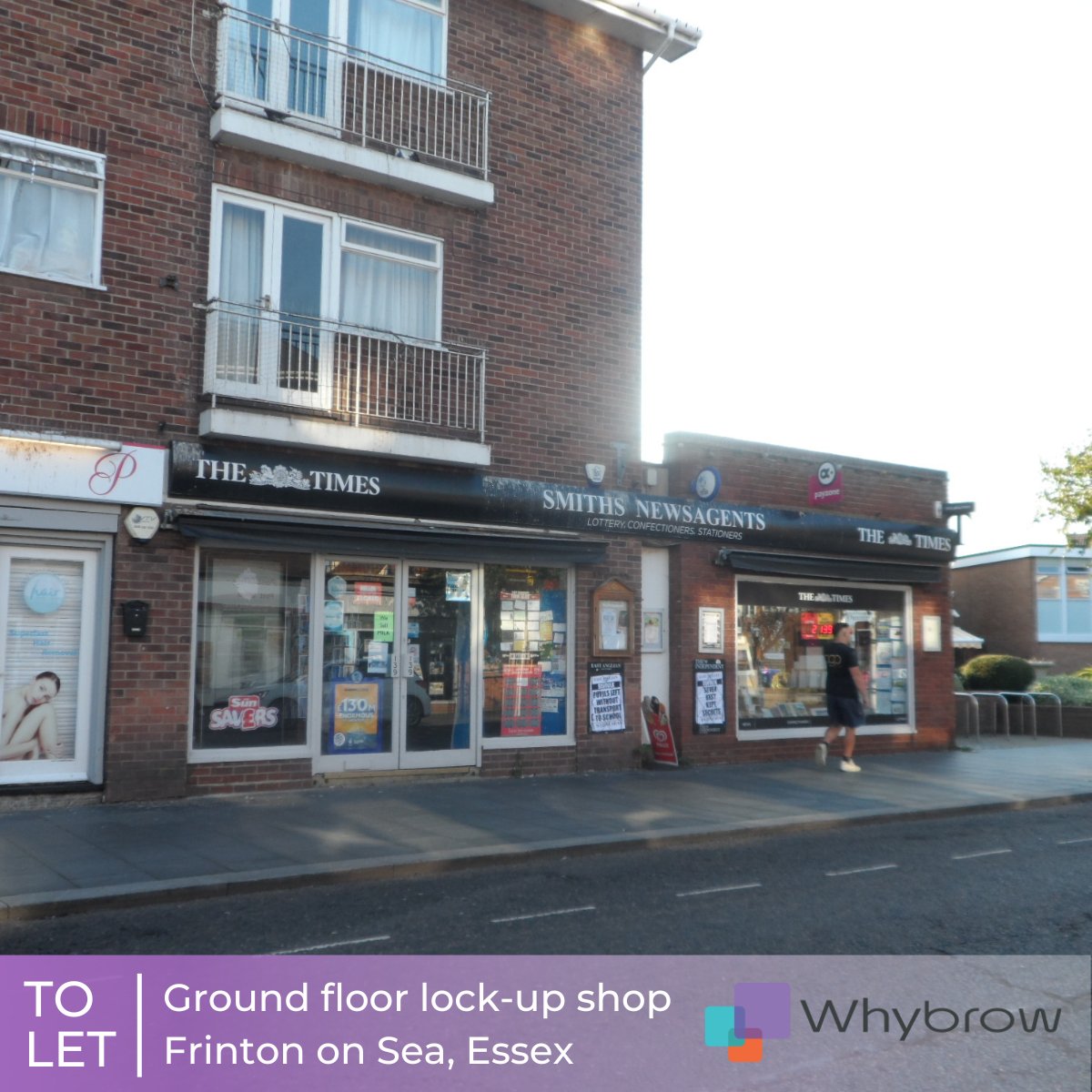 TO LET! Popular coastal location 🏖

The property benefits from a number of things, including fully glazed frontage, car parking, kitchen, WC facilities and much more. 

💸 £23,000 Rateable value
➡️ 1,445 sq.ft (134 sq.m)
📍 Frinton-On-Sea, Essex

Call us today:
📞 01206 577667