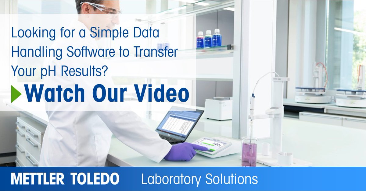 mettlertoledo's tweet photo. Easily transfer data from SevenDirect™ benchtop meters to a PC. Reduce transcription time and #eliminateerrors using the EasyDirect™ pH software by METTLER TOLEDO. To learn more, watch our video now! #DAQ #Datamanagement https://t.co/XFMYw02t94 https://t.co/zW5qx5ePCM
