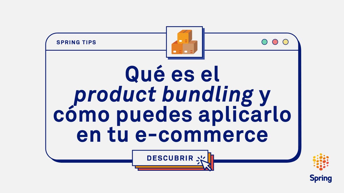 Spring_GDS_ES's tweet photo. [#SpringTips] ¿Alguna vez has oído hablar del product bundling? Se trata de una de las prácticas más potentes para incrementar el ticket medio de tu tienda online. Pero… ¿en qué consiste exactamente? ¡Hoy te lo contamos! 🧵

#SpringGDS #TipsEcommerce #ProductBundling https://t.co/GncqnBWJna