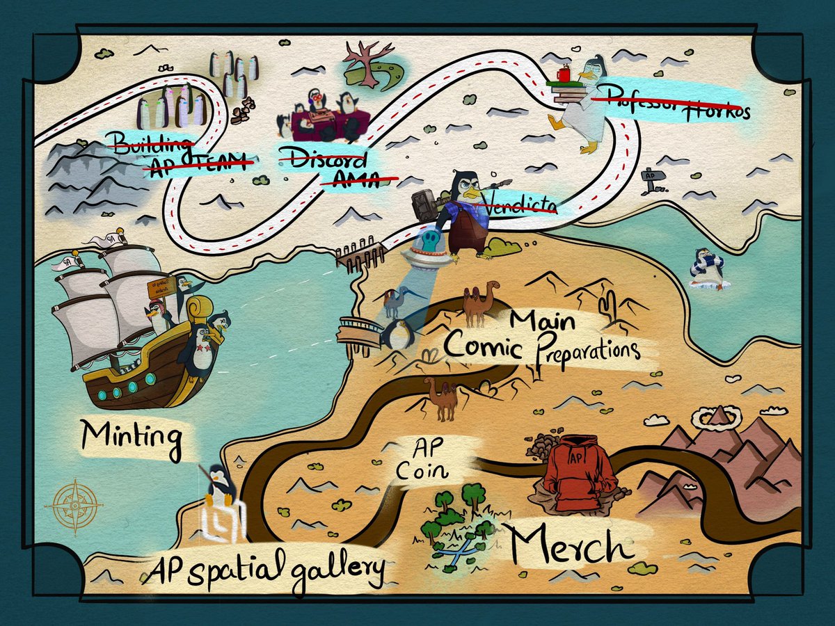 The time has come to form a stronghold for the Arabian Penguins!🐧
We will launch and unveil the grand voyage of the mighty Arabian Penguins on 20th Oct. Make sure to stay up to date  make and mark your calendars to mint!
#arabianpenguins #NFT