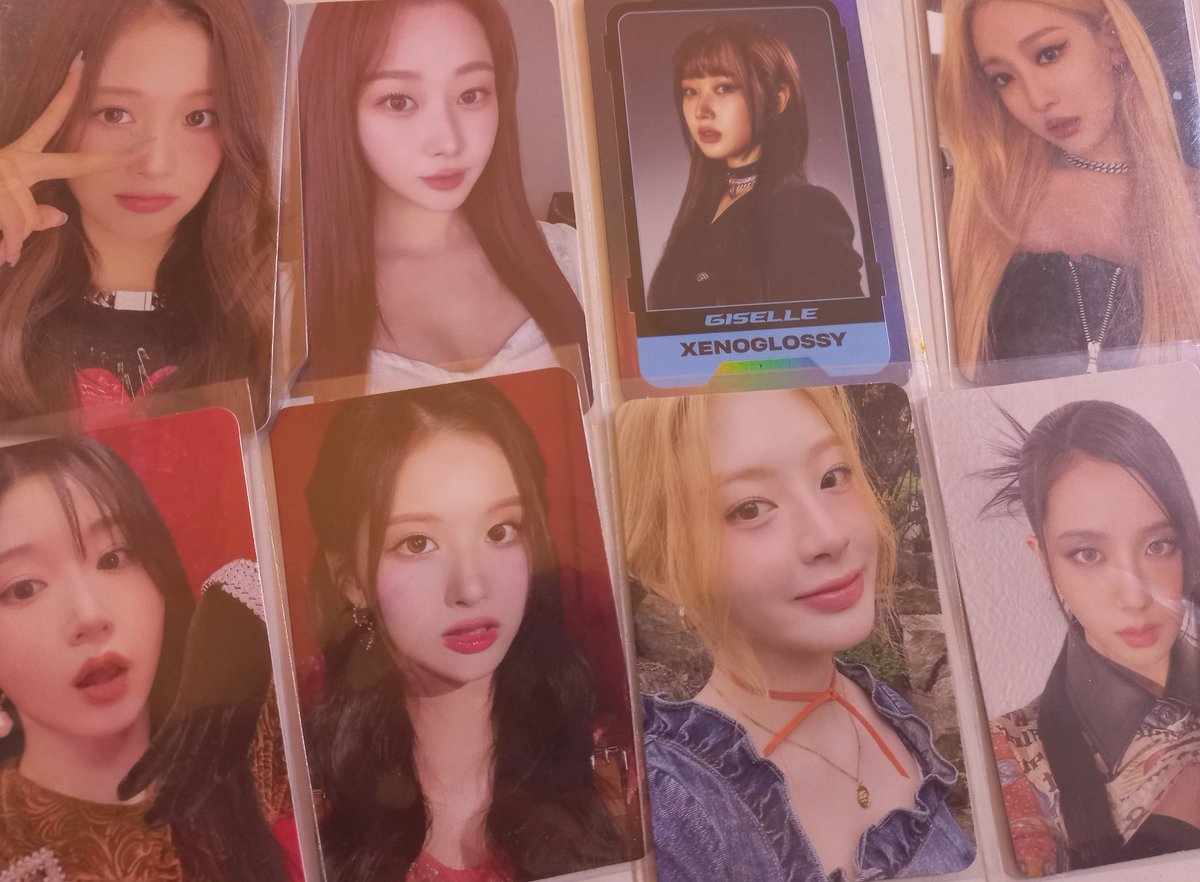 에스파 , 아이브 , 엔믹스 , 스테이시 , 블핑 , 방탄 , 앙스타 
하자는 전부 까고 바로 슬리브에 넣어서 있어도 공장하자 밖에 없습니다 ‼️ 가격제시 부탁드려요 ‼️
반택비 0.18 / 끼택비 0.16 / 준등기 0.21 ( 우체국이 엄청 멀리있어서 이해 부탁드려요 ‼️😿 )
#양도 #애눌 #방탄 #걸그룹