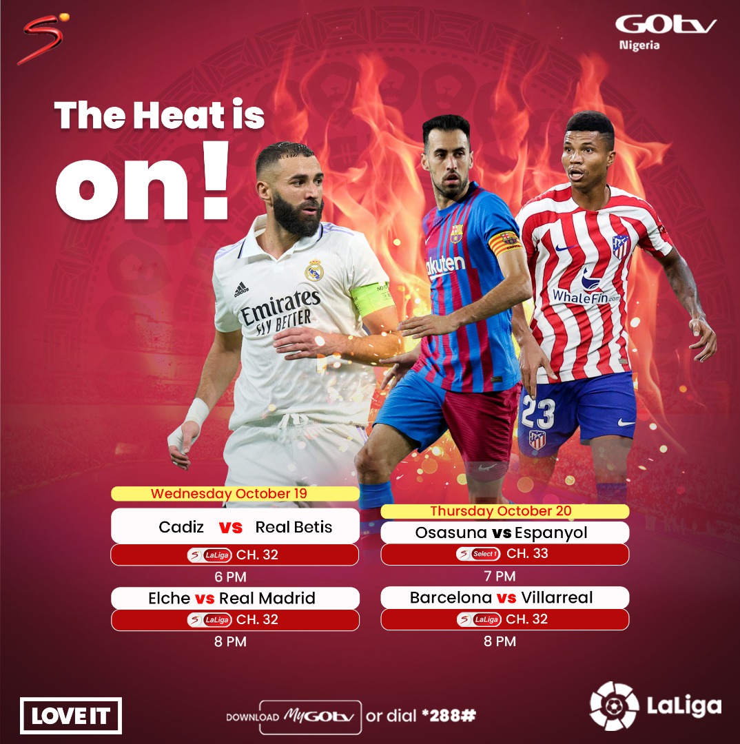 Stay connected for the LaLiga heat.🔥🔥 #BiggerBetterFootball #BiggerGreaterFootball