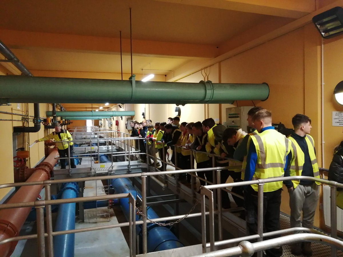 A big thanks to Maurice McMahon (Irish Water) for taking time out to provide a detailed and interesting tour of the water treatment facility at Luimnagh, Co. Galway to the Civil 3 class yesterday. 
<a href="/IrishWater/">Uisce Éireann - Irish Water</a> <a href="/EngineerIreland/">Engineers Ireland</a> 
 #studentlife #Engineering #water
