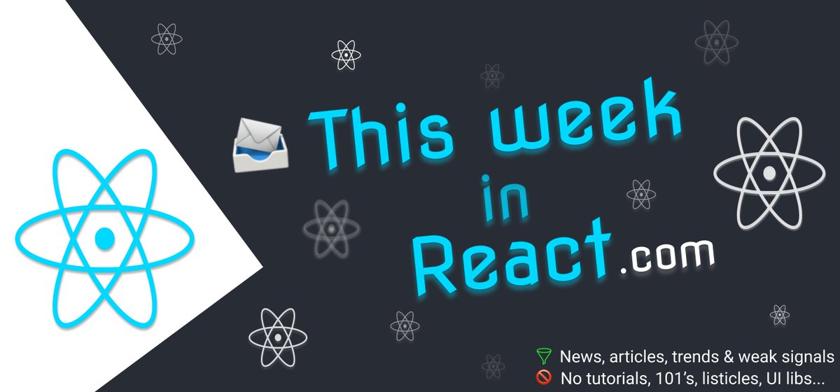 sebastienlorber's tweet photo. 🧵 This Week In React

👉 use RFC
👉 SPA + progressive enhancement
👉 Sandpack
👉 Streaming
👉 Storybook 7
👉 Element props
👉 How to improve React-Native?
👉 Cross-platform monorepo
👉 Codeflow
👉 Fontaine
👉 Unplugin
👉 TypeRunner
👉 Node 19

... more by ✉️

🧵 Details 👇 https://t.co/k9CVCvkB7U