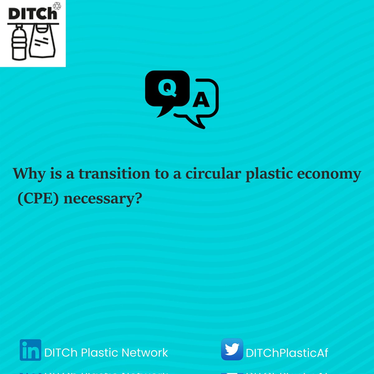 DITCh Plastic Network tweet media