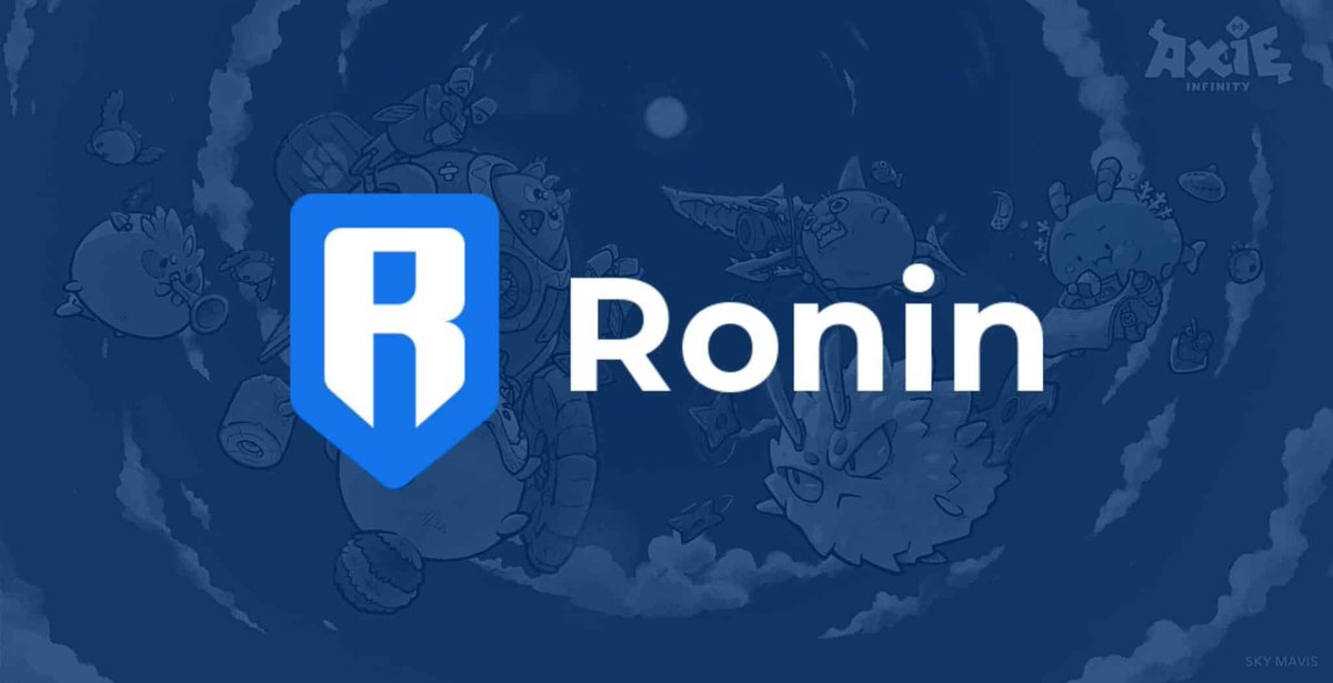 JeuxWeb3's tweet photo. [Thread] Je vois beaucoup de gens qui ne comprennent pas bien l'opportunité qu'ils ont avec Ronin et le token $RON (la même difficulté qu'ils comprenaient pour $AXS avant son explosion).

Raisons pour lesquelles je suis bull sur $RON : https://t.co/ZUu3U5cHvd