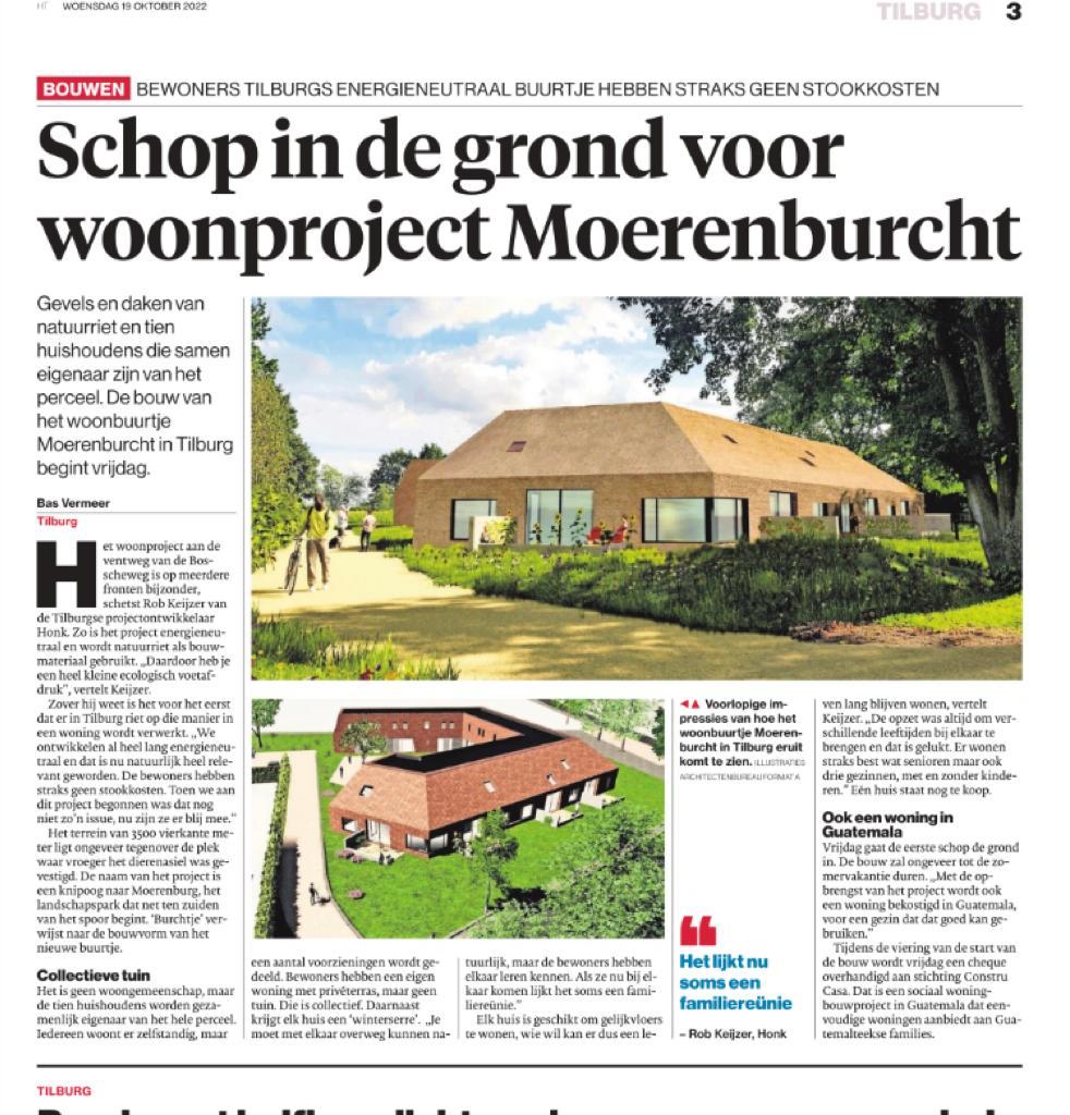 FormatA2's tweet photo. Vrijdag gaat de schop in de grond!
#nom woningen #Tilburg https://t.co/fdOVgEiyzc