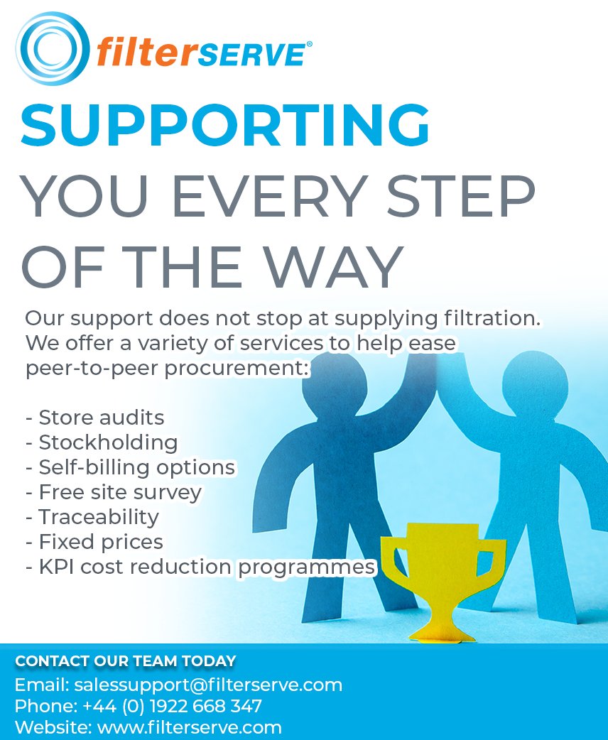 filterserve's tweet photo. We are here to support you, every step of the way.
Our one-stop-shop services will help ease the stress and worry caused by peer-to-peer procurement.
Website: https://t.co/XUpK0oyfBH
#filtration #filters #onestopshop #shutdownmaintenance #hvac #hydraulics #vyon #hepafilters #uk https://t.co/OyekqV4Uzf