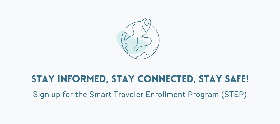 ACSBKK's tweet photo. Sign up for STEP! The Smart Traveler Enrollment Program (STEP) is a free service to allow U.S. citizens and nationals traveling and living abroad to enroll their trip with the nearest U.S. Embassy or Consulate. For more: https://t.co/oIZvewlbP3 https://t.co/Xr7frZTUqS