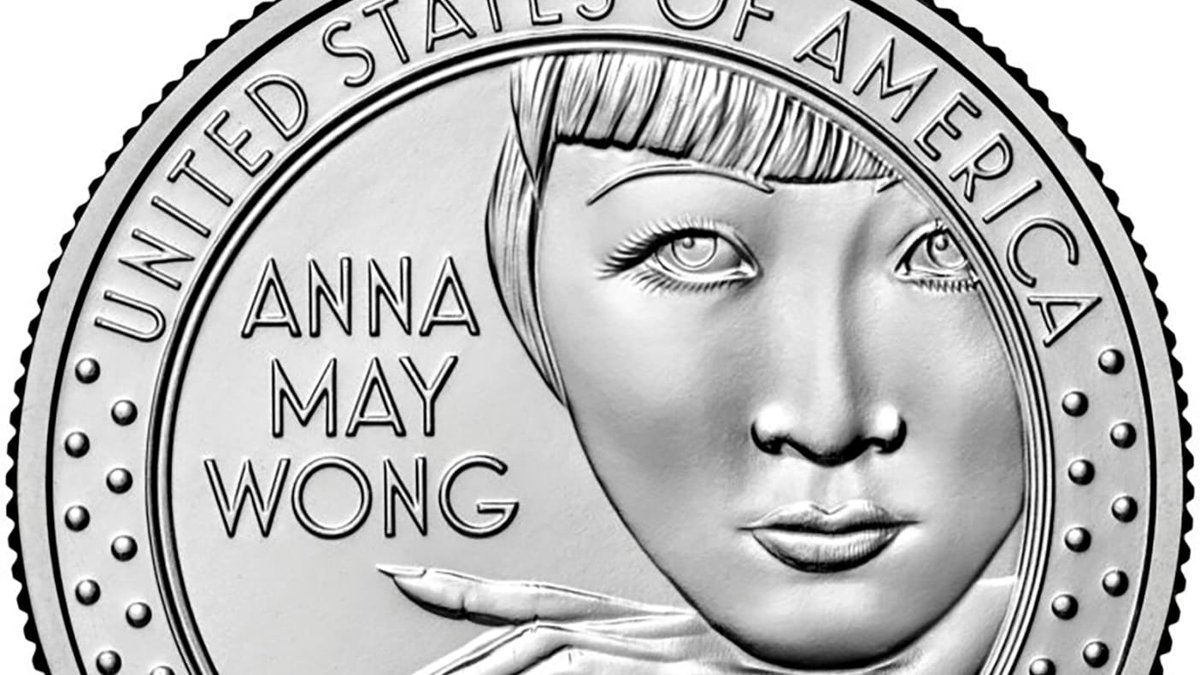 Anna May Wong, star de cinéma légendaire, sera la première Américaine d'origine asiatique à figurer sur une pièce de monnaie américaine : cnn.it/3CKqXQP