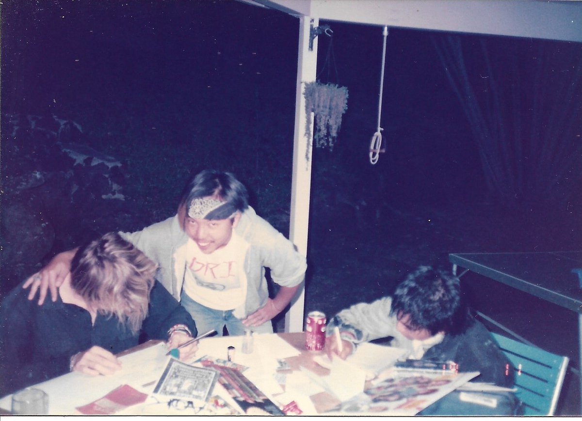 PunkMuseum's tweet photo. New photos page on the Hawaii Punk Museum: The Shit Workers of AOK. Photos from 1985-86. https://t.co/uTNtSZGBi6 https://t.co/V7G27zcMyD