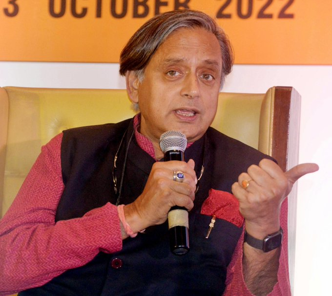 ians_india's tweet photo. Runner-up in the #Congresspresidentpoll, #ShashiTharoor thanked his supporters, and said that the elections will galvanise the party and its revival has begun.
@ShashiTharoor https://t.co/3k2yyCPRCK