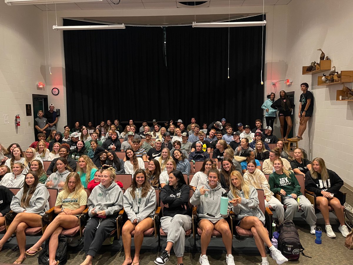 Thank you to our student-athletes who attended our Sports Nutrition and Recovery presentation last night presented by Asst AD Sports Medicine Doug Frye and Asst AD Sports Performance Courtney Taybron. Great night of learning and interaction  
<a href="/Jax_saac/">JU SAAC</a> <a href="/JAX_Dolphins/">Jacksonville Dolphins 🐬</a> #JUPhinsUp