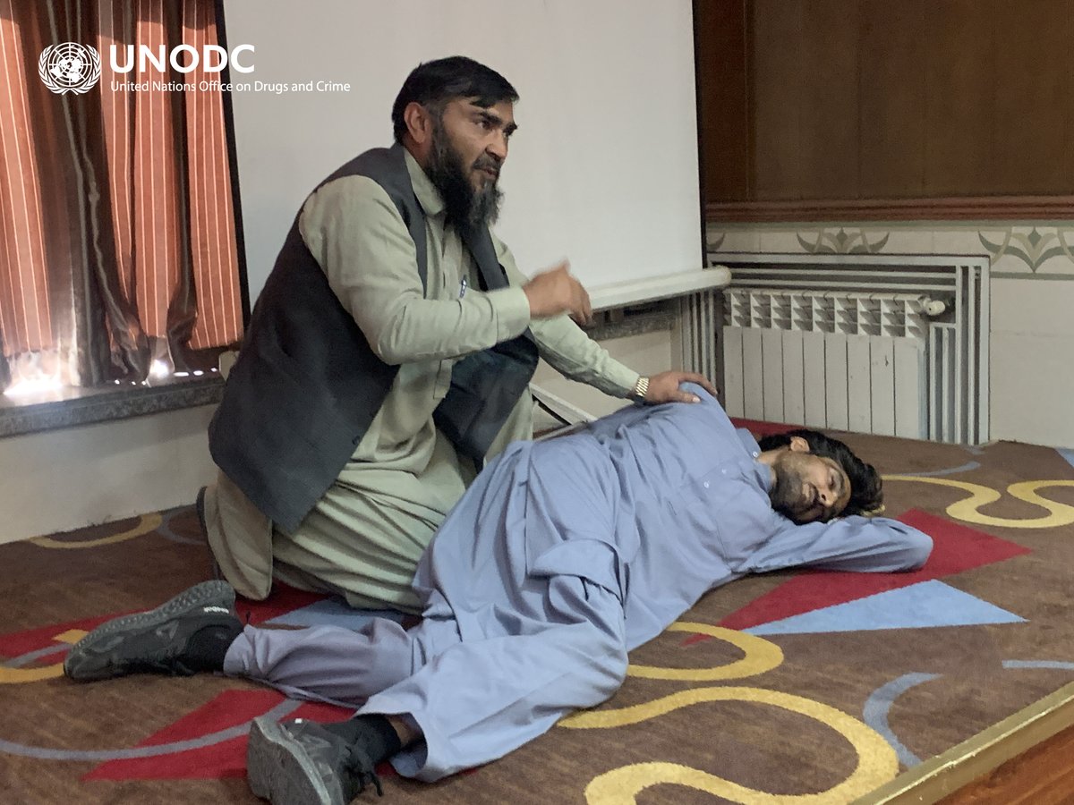 SoodAnubha's tweet photo. 2.Stop Overdose Safely: @UNODC #HealthProg in collaboration with @UNAIDS & local partners supported the training of services providers in #Afg on effective overdose prevention and management
#EndOverdose @UNODC_COAFG https://t.co/tFbiwA4nZ5
