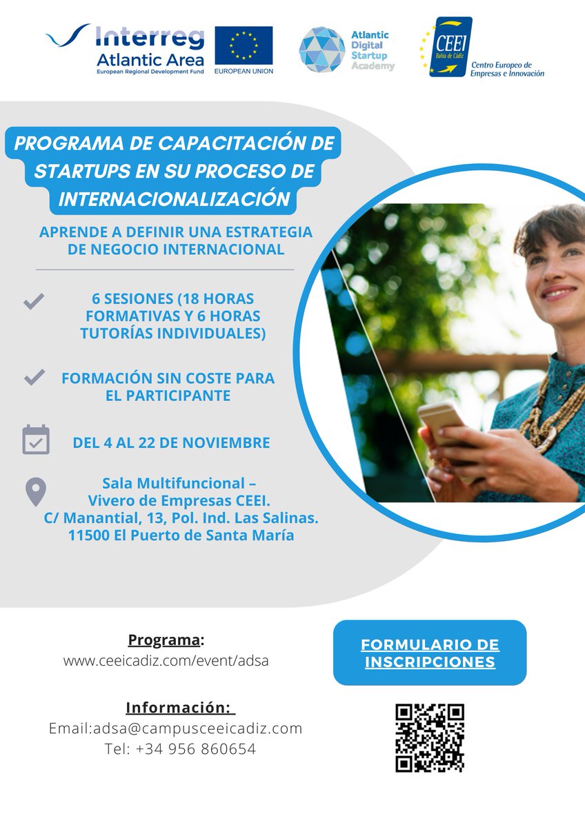 ceeibahia's tweet photo. Participa en el Programa de Capacitación de Startups en su proceso de Internacionalización del 4 al 22 de noviembre. 
Consulta nuestro programa: https://t.co/83mZc1PxMb
¡NO PIERDAS LA APORTUNIDAD!

#INTERNACIONALIZACIÓN #ADSA #STARTUPS #NEGOCIOINTERNACIONAL @ADSA_startups https://t.co/5NFyDnSH0X
