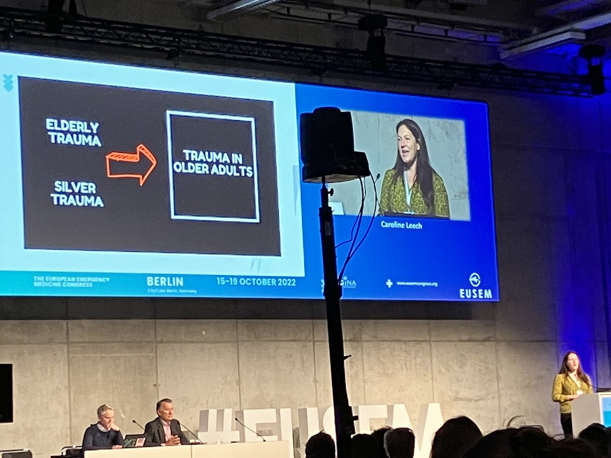 Laura Cottey (@lauracottey) on Twitter photo #EUSEM22 major trauma this morning. <a href="/LeechCaroline/">Caroline Leech</a> sets out important considerations for Trauma in Older Adults going forward including some points for reflection on culture and identification and whether it is time for a new name 👇 #EUSEM22 major trauma this morning. <a href="/LeechCaroline/">Caroline Leech</a> sets out important considerations for Trauma in Older Adults going forward including some points for reflection on culture and identification and whether it is time for a new name 👇