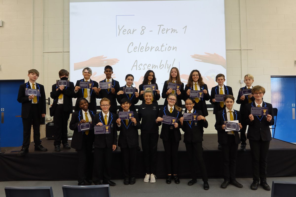 Students have been having their celebration assemblies this week to praise all the hard work they've done since Sept. Here's a quick look at yesterday's assembly with Y8! Well done to everyone earning their Subject Colours, Tutee Awards &amp; Accelerated Reader acknowledgements!