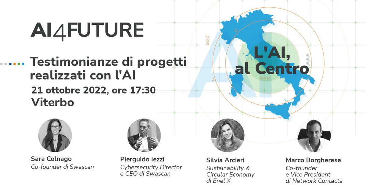 NetworkContacts's tweet photo. 📅 Organizzato da @unitusviterbo e da #Datrix | #AI Solutions Group, il dibattito si pone come momento di #formazione e confronto per professionisti, manager e studenti che vogliono esplorare vantaggi e opportunità dell'#IntelligenzaArtificiale.
ℹ️ https://t.co/g1KU1xDBnn https://t.co/lVuNdifDMZ