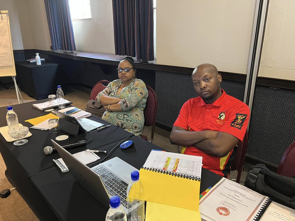 _cosatu's tweet photo. #COSATU affiliated trade unions are participating in the #PHSDSBC half-yearly/mi-year review with the Executive Committee, Finance Committee and Secretariat in attendance @PHSDSBC #SocialDialogue #ClasssStruggle @deptoflabour https://t.co/zhznKKmqnA