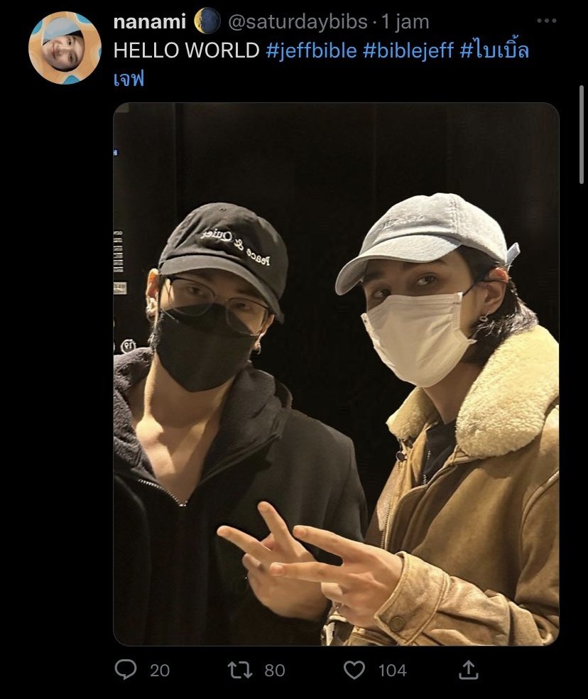 blebiuokami's tweet image. And the photo is from Code&apos;s ig and twitter... 🥲