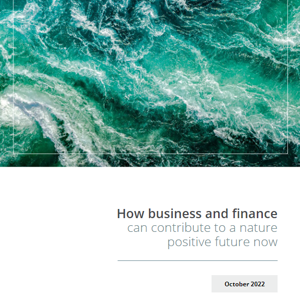 📢 Paper out now! @unepwcmc is pleased to have contributed to the discussion paper ‘How business and finance can contribute to a #NaturePositive future now’. Find out what nature positive means for companies and financial institutions 👇 bit.ly/NPBusiness @BfNCoalition