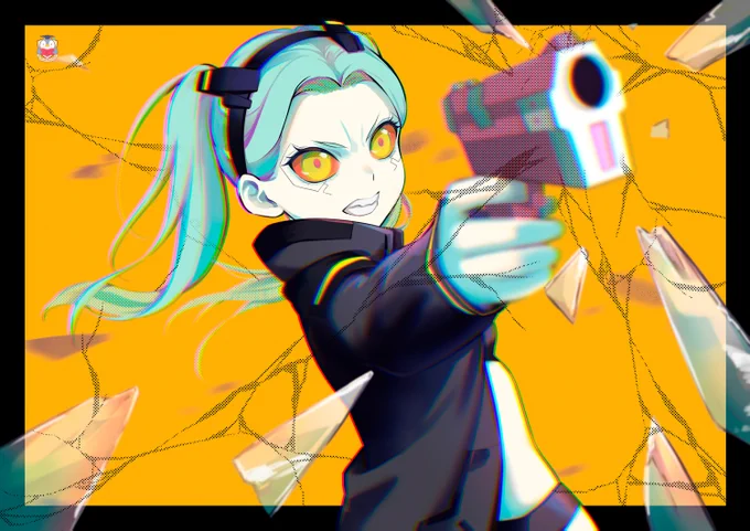 Rebecca#CyberpunkEdgerunnersfanart  #CyberpunkEdgerunners 