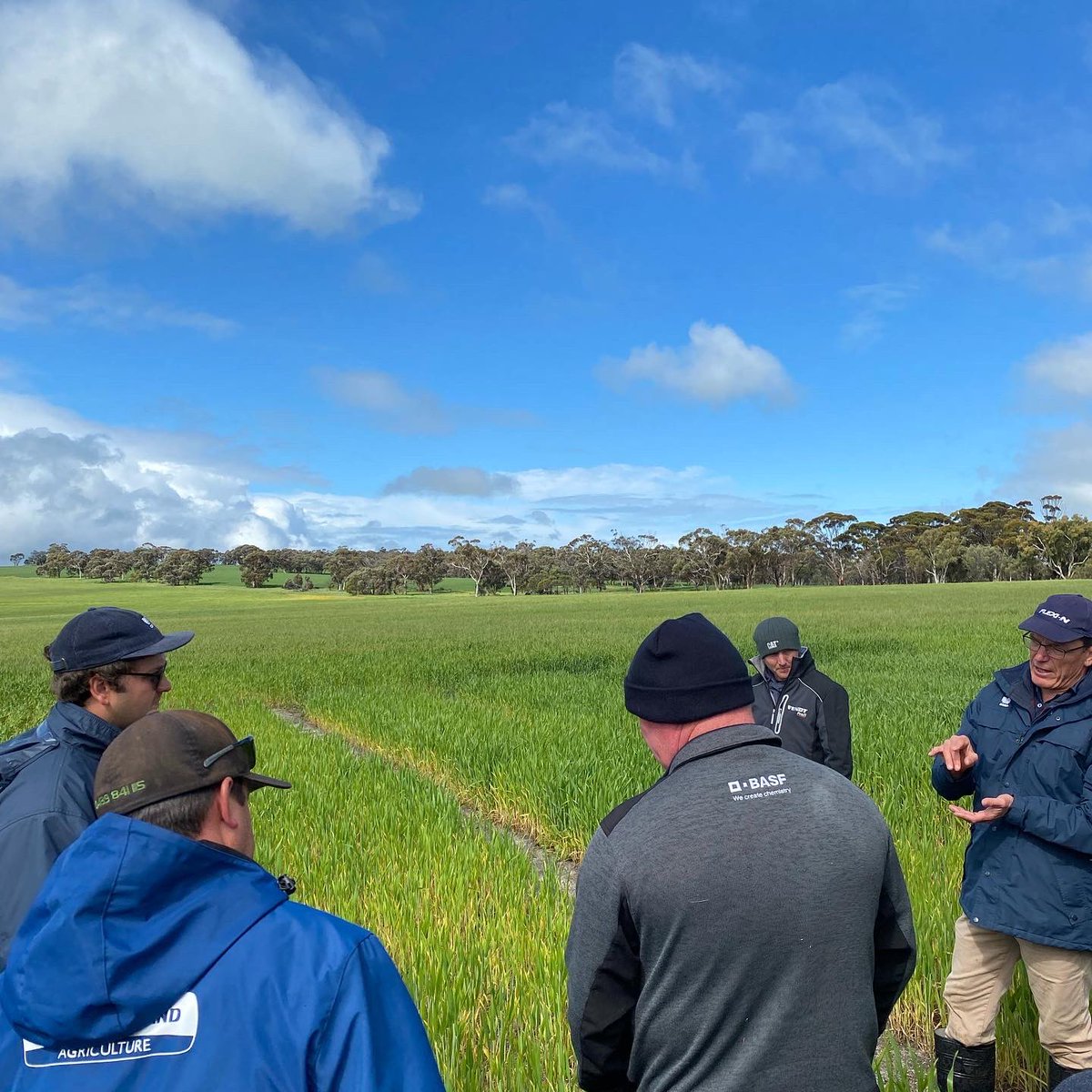 spraytec_aus's tweet photo. Recent activity with @brookton_rural &amp; WA agronomist @ZimStead as a one-way vision was finalised. We also presented &amp; showcased product demonstrations at the @DavidGrayAglink Brookton Trial Site! Quality of performance, practicality &amp; price competitiveness were key takeaways. https://t.co/W2kNMacpMH
