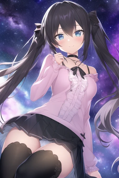 こういう流行りの絵柄もお絵描きAIで簡単に出せてしまうのですが、私個人的にはもっとこだわってゆきたいです。 
