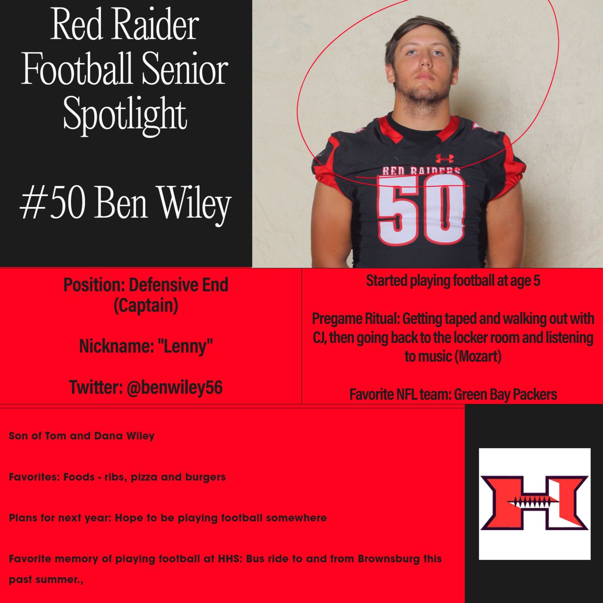 Huntley Red Raider Football tweet media