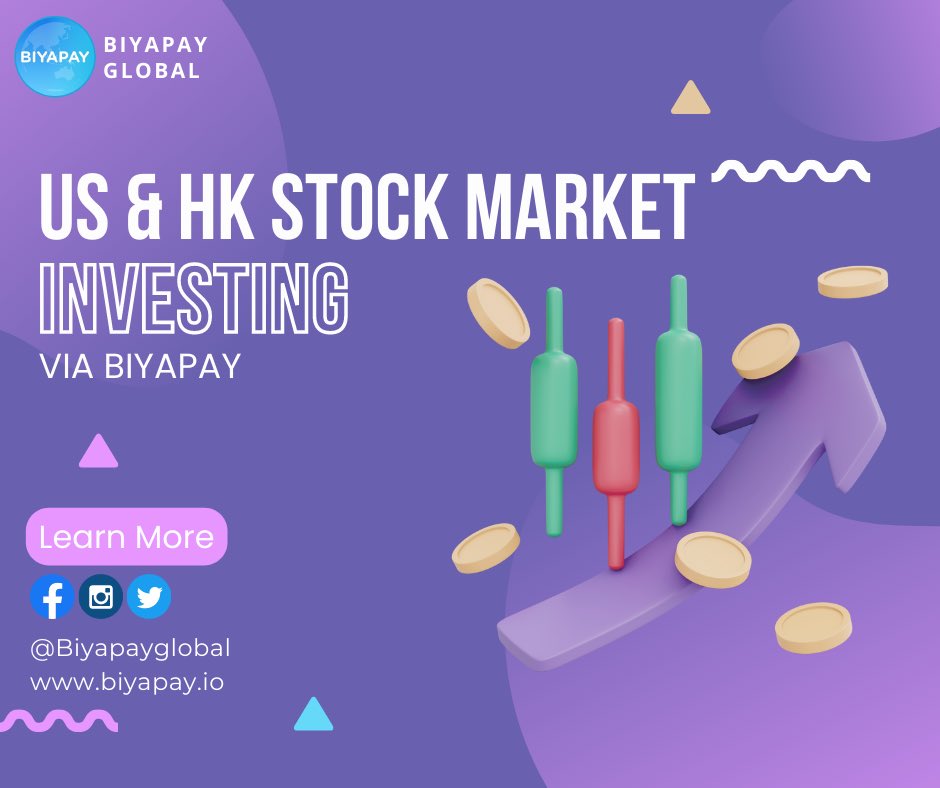BiyaPayGlobal's tweet photo. Consumers can trade and open US &amp; HK stock market account as long as they pass through KYC ✅💯

Learn more about biyapay
Go visit our website: https://t.co/AWiFZBh1Wt

#cryptomarket #cryptocurrency #crypto #cryptomining #altcoin #bitcoin #eth #solana https://t.co/yFtik6Ndbs