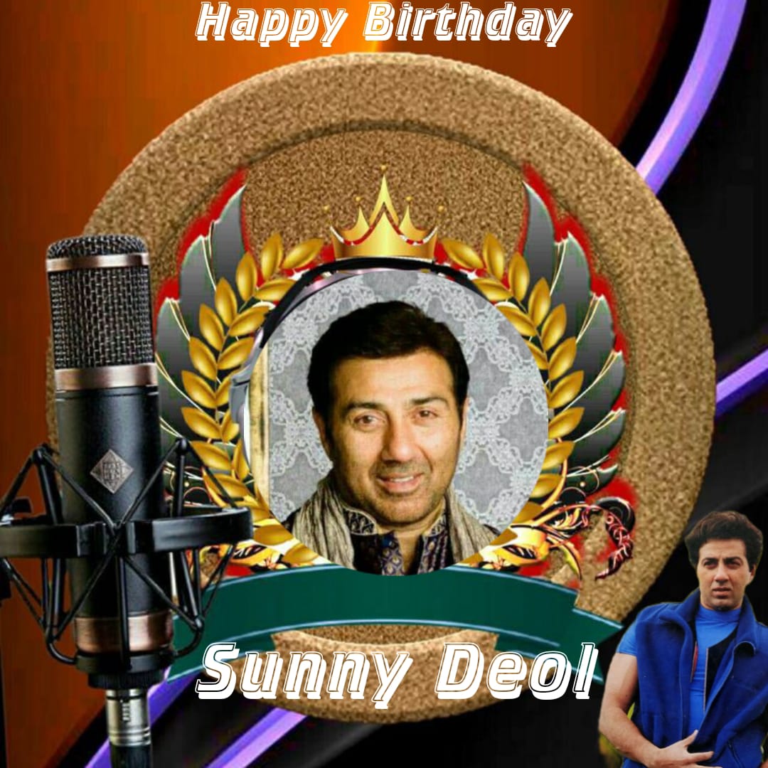 Happy Birthday sunny deol   