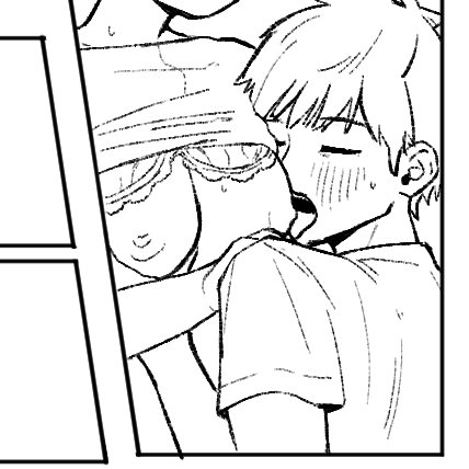 時間かけて描いたは良いけどこのコマ必要か、、、?になってきた、、、、 