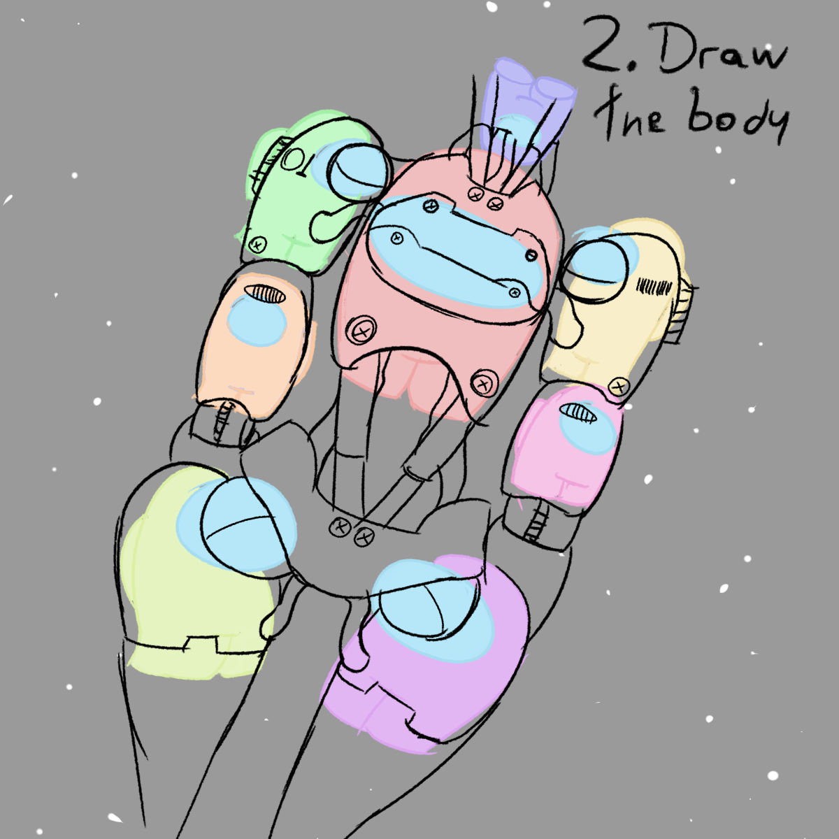 KeysChocolate's tweet photo. 19.10
A super-quick and easy to follow tut about drawing robo-girls.
Only 4 steps, have fun! https://t.co/qbqQCbr7Vh