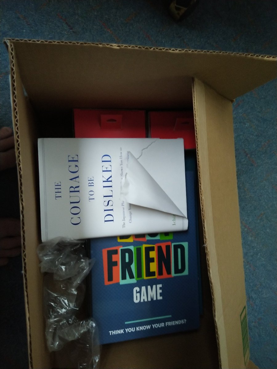 toddschoonover's tweet photo. @amazon Think again.  I was 😢 and 😠 when I opened my shipment today to find a ripped book. https://t.co/z8Wd827X39