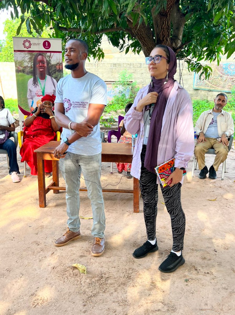 <a href="/ElshafaieReem/">Reem Elshafaie</a> Regional President <a href="/fgm_global/">GlobalFGM</a> Arab states engaging in community dialogue at #Gambia on the effects of Female Genital Mutilation #YouthEndFGM 

<a href="/GPtoEndFGM/">UNFPA-UNICEF JP to End Female Genital Mutilation</a> <a href="/UnfpaEgypt/">UNFPA in Egypt</a> <a href="/UNFPA_WCARO/">UNFPA WCARO</a> <a href="/GlobalSpotlight/">Spotlight Initiative</a> <a href="/UNFPA/">UNFPA</a>