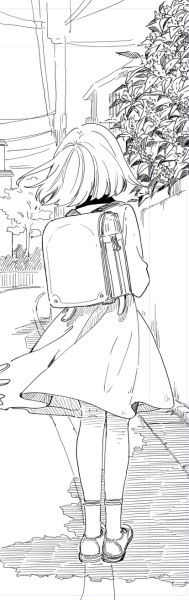 秋の時期に金木犀描きたいなって思ってたので漫画の一コマだけど描いた～。いい香りがしてつい立ち止まってしまう大好きな季節☺️ 