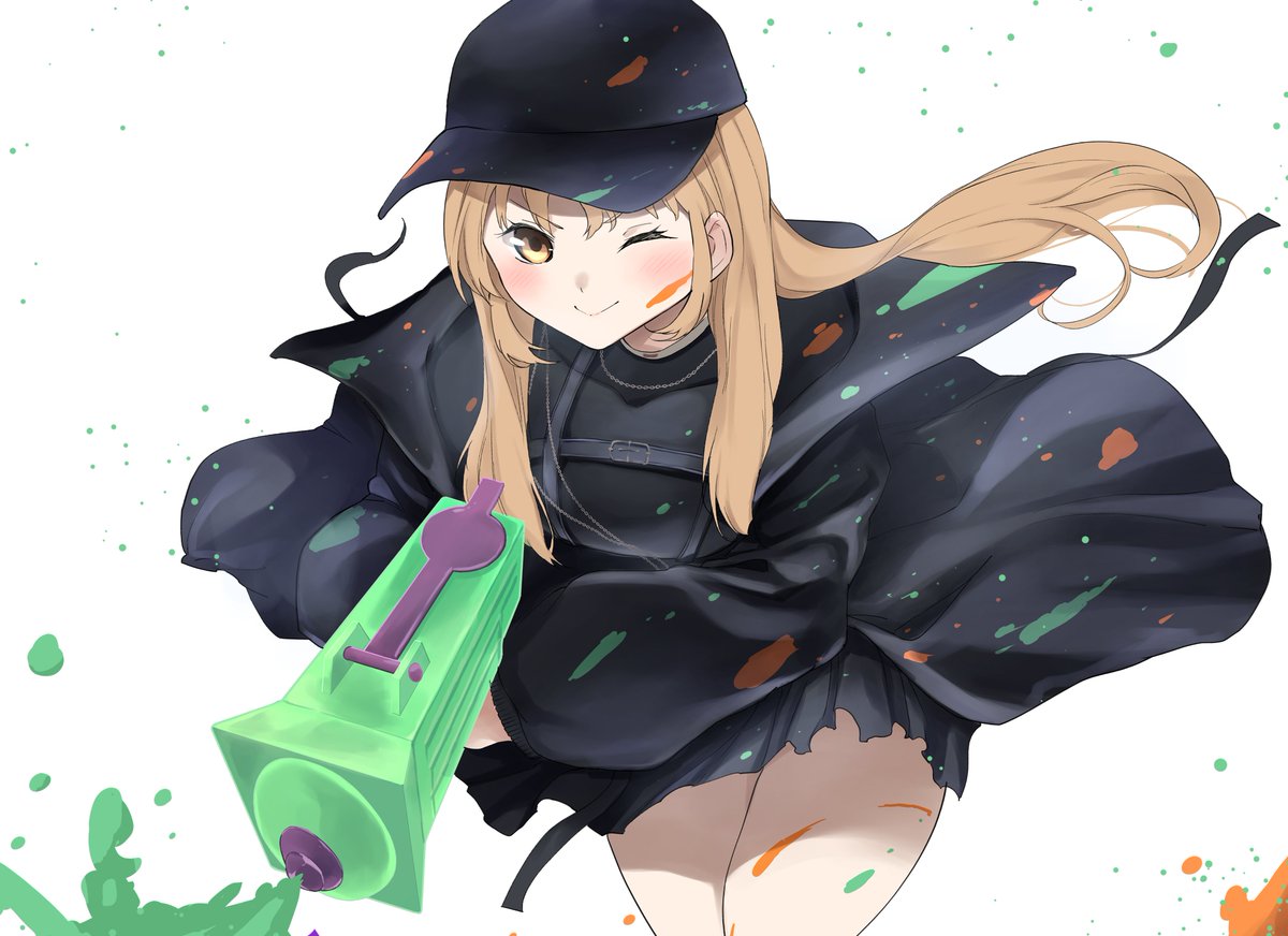 「おまけ背景なしのドアップ #描いたよクレアさん 」|月岡エイタ🔔のイラスト
