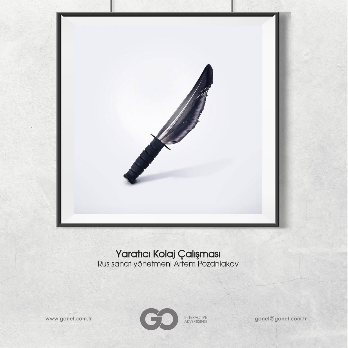 GonetCompany's tweet photo. Rus sanat yönetmeni Artem Pozdniakov, kışkırtıcı kolajlarını oluşturmak için beklenmedik nesneleri ve fotoğrafları bir araya getiriyor...

via: Chafik Guerchani

Devamı 👉 W W W . G O N E T . C O M . TR

@gonetinteractive

#GONET #gonetinteractive #sosyalmedyayönetimi #kolaj https://t.co/niKKh6SXwY