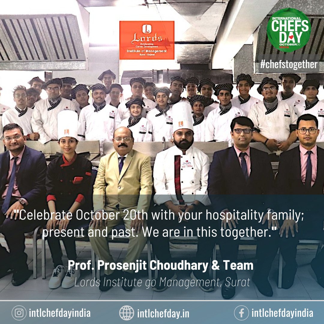 LordshotelsR's tweet photo. #HappyChefsDay is on 20th October 2022.
Let’s reconnect with seniors and colleagues, classmates from the hospitality industry. Log on to https://t.co/T6eNZtRtuh
#lordshotels #lordsresorts @intlchefdayindia #chefstogether #hospitality #indianchefs #india #nepal #usa https://t.co/cwbDXjXMDJ
