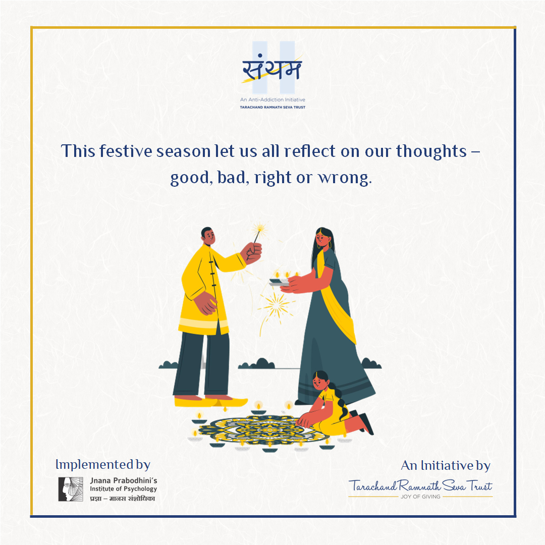 SaiyamPune's tweet photo. Diwali is the month of celebrating #lightoverdarkness. #Goodoverevil. This #Diwali, we hope that the lights bring with them a hope of change to banish all the darkness from each one’s life.@SaiyamPune @RamnathSeva #Saiyam #TaRaTrust #MentalWellBeing #PositiveThoughts #GetUp https://t.co/HbwIdg2Dzx
