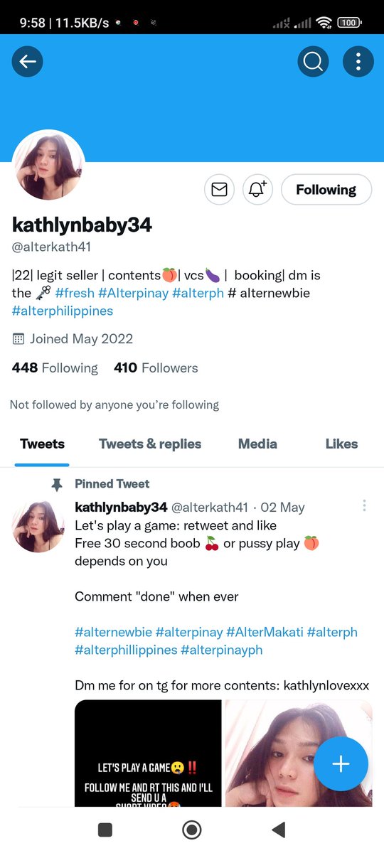 blitzen345's tweet photo. Scam alert pinabayad LNG barkada Ng kaibigan ko DP Kalahati tapos ni block pati ako ๐๐ Gcash no 09280064112
#alter #alterscam #alterphilippines #AlterCavite #altermanila #alterimus #alterbaget #alterpinayvideos #alterpinayvideo
#alterbooking #altwecavite https://t.co/E45VVKboHT