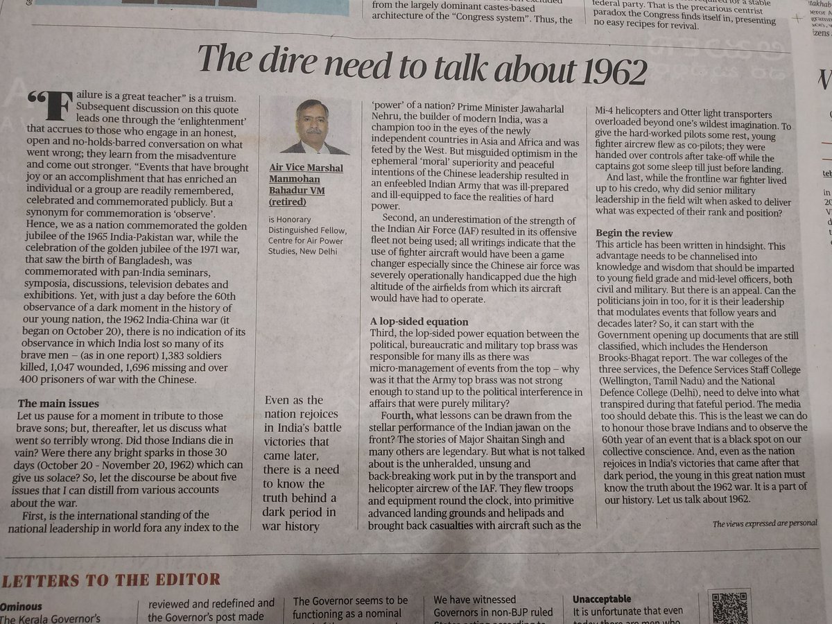 AchieversIAS's tweet photo. read this article from today's The Hindu newspaper.Imp for civil services examination.
Call &amp; WA at 9916082261 for Civil Services Examination GS Foundation Course 2023-24 in Small Batches.
#ias #ips #irs #polity #Upsc #cse #Civilservices #Civilservicesexams #bestias #topias https://t.co/Wts6P5autr