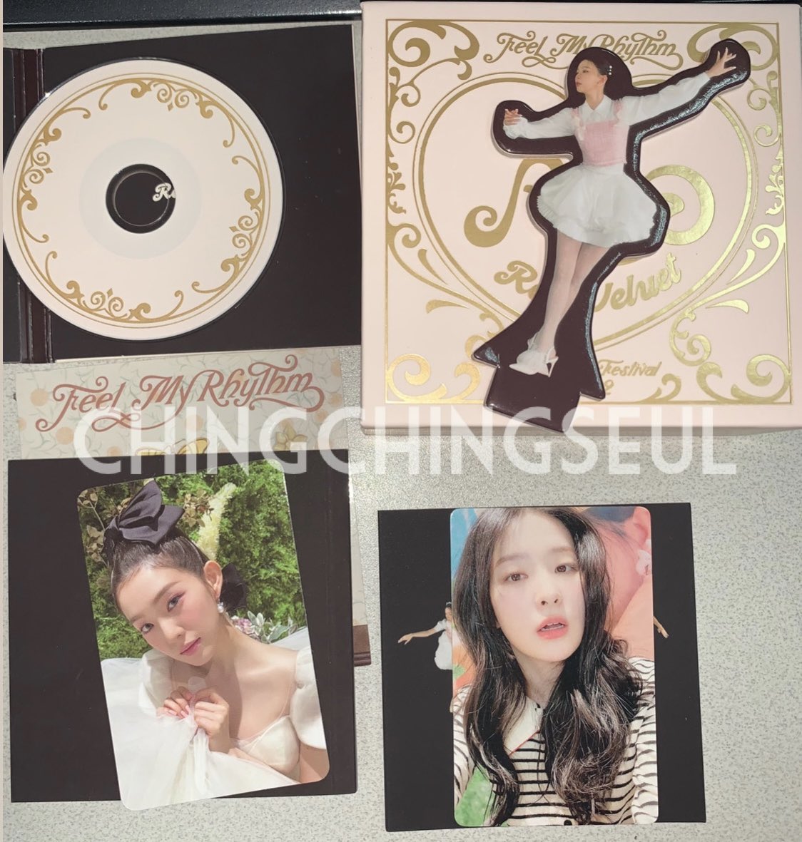 chingchingseul's tweet photo. fmr orgel & seulgi yzy pc arrived safely, seulrene uwing uwi hihe ππthank you so much po @redrum_mails #from_redrumails https://t.co/hWl18W4zAR