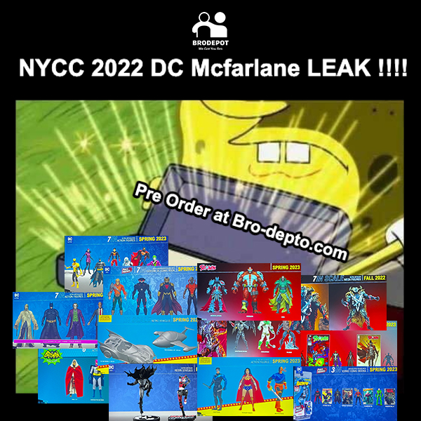 BroDepo's tweet photo. NYCC 2022 Mcfarlane DC LEAK !!!!
Pre-order at https://t.co/IhOfbVrk9I 😎😎
🛒 Website here 👉 https://t.co/GnJERkSaT8

#brodepot #mcfarlane #dcmcfarlanetoys #dcmcfarlane #dcuniverse #spawn #spring2023 #batman #superman #catwoman #Joker #meme  #memesdaily https://t.co/z9fDq5K6nF
