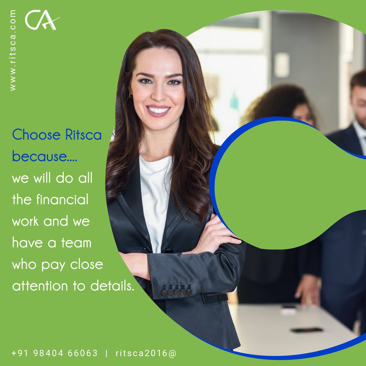 rits_associates's tweet photo. Why is Ritsca ?  
we will do all the workand we have a team who pay close attention to details.
https://t.co/Syqd9taOcS
#ritsca #AuditingServices #TaxRefund #taxreturn #tax #taxplanning #bookeeping #BudgetAnalysis #debtcounselling #payrollservices #payroll #finance #Financial https://t.co/d9hWBUChf1