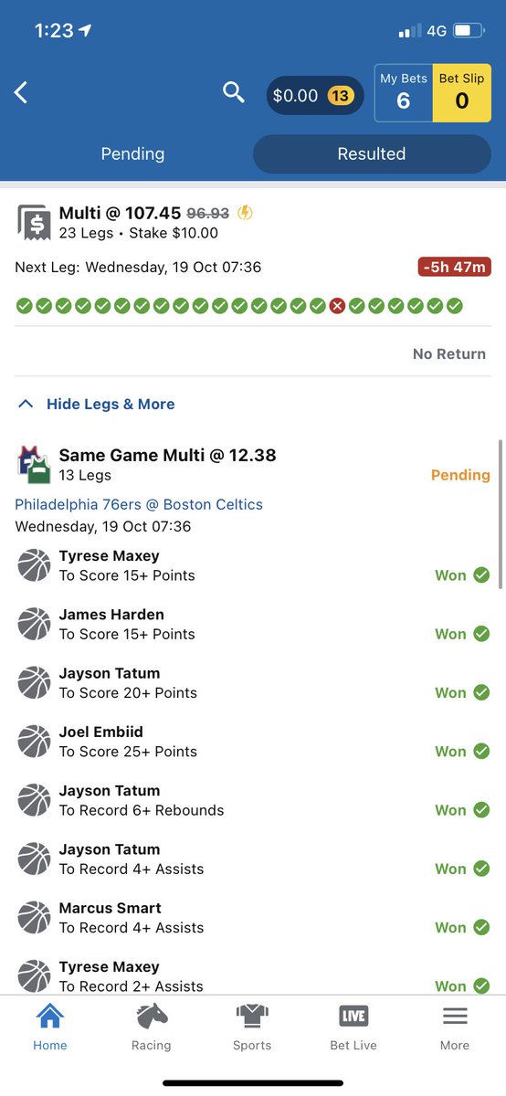 BormaDt's tweet photo. @sportsbetcomau justice for Poole 15 point betters. They waved off this 3 point play despite never stepping out of bounds https://t.co/dlshEfttiz