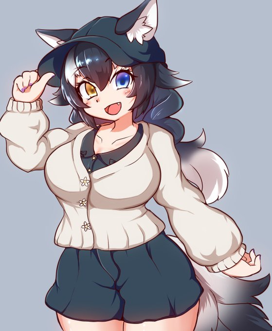 🐺おまたせ、さあ行きましょ! 