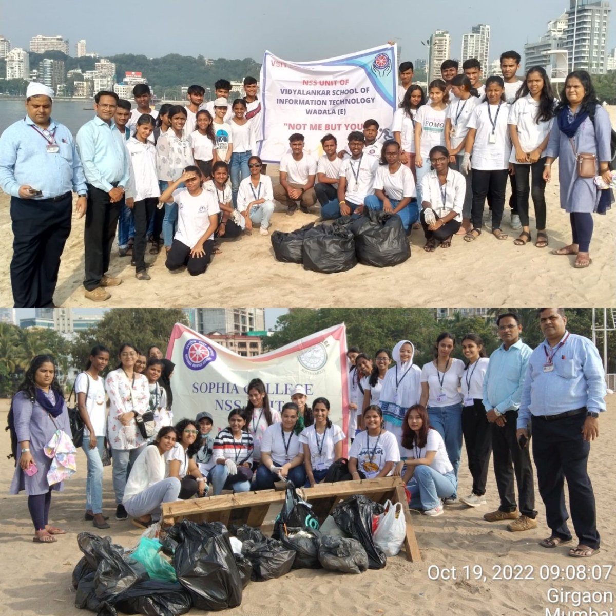 _NSSIndia's tweet photo. Chhattisgarh State Level Mega Cleanliness Drive at Raipur Chhattisgarh. Chief Guest Hon'ble VC Prof. Keshrilal Verma ji,Nagar Nigam Commissioner &amp; Regional Director were present. 1500 kg single use plastic collected &amp; handed over to Nagar Nigam.😊🙌 #SwachhBharat2022 @YASMinistry https://t.co/DLuN7RwMW4
